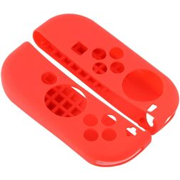 Mobigear Classic Nintendo Switch Hülle Flexibles Silikon - Rot