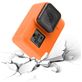 Mobigear Classic GoPro HERO 5 / 6 / 7 / 2018 Hülle Flexibles Silikon - - GoPro HERO 5 / 6 / 7 / 2018 - Orange