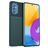 Mobigear Groove Samsung Galaxy M52 Hülle Flexibles TPU Backcover - Grün
