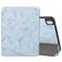 Mobigear Tri-Fold Marble iPad Air 11 Zoll (2026) Hülle Klapphülle + Stifthalter - Blau