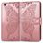 Mobigear Butterfly iPhone SE (2020) Hülle Klapphülle Geldbörse - Roségold
