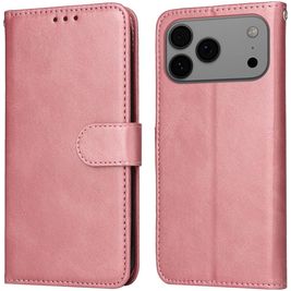 Mobigear Wallet iPhone 17 Pro Max Hülle Klapphülle Geldbörse - Roségold