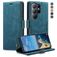 CaseMe 013 Samsung Galaxy S26 Ultra Hülle Klapphülle Geldbörse - Blau