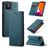 Caseme 013 iPhone 11 Hülle Klapphülle Geldbörse - Grün