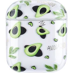 Mobigear Design Apple AirPods 1 Hardcase Hülle - Avocado