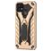 Mobigear Armor Stand Realme C21Y Hülle Hardcase Backcover Stoßfest mit Ständer - Gold