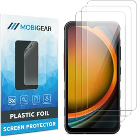 Mobigear Samsung Galaxy Xcover 7 Pro Displayschutz Schutzfolie - Hüllenfreundlich (3er Pack)