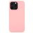 Mobigear Rubber Touch iPhone 14 Pro Max Silikon Hülle Backcover - Blossom Pink