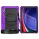 Mobigear SureGrip Xtreme Samsung Galaxy Tab S9 Ultra Hülle Kunststoff,Silikon Backcover + Schulterträger + Ständer - Lila