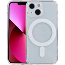 Mobigear Crystal Durchsichtig iPhone 13 MagSafe Hülle Hardcase Backcover - Transparent