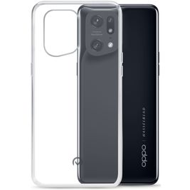 Mobilize Gelly Durchsichtig OPPO Find X5 Pro Hülle Flexibles TPU Backcover - Transparent