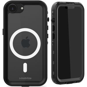 Mobilize Waterproof iPhone 16e Wasserdicht MagSafe Hülle Hardcase Backcover - Schwarz
