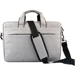 Mobigear Oxford Laptop Umhängetasche 15 - 16 Zoll Laptoptasche - Grau