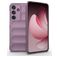 Mobigear Bumpy Samsung Galaxy S25 FE Hülle Flexibles TPU Backcover - Lila