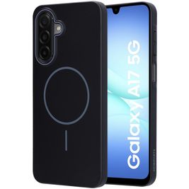 Mobiparts Slim Line Samsung Galaxy A17 MagSafe Hülle Hardcase Backcover - Onyx Black