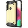Mobigear Outdoor Motorola Moto G8 Plus Hülle Hardcase Backcover Stoßfest - Gold