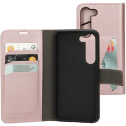 Mobiparts Classic Wallet Samsung Galaxy S23 Hülle Klapphülle Geldbörse - Pink