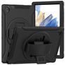 Mobigear SureGrip Samsung Galaxy Tab A8 10.5 (2021) Hülle Kunststoff,Silikon Backcover + Ständer - Schwarz