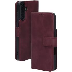 Mobiparts Classic Wallet Samsung Galaxy A15 5G Hülle Klapphülle Geldbörse - Velvet Red
