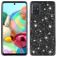 Mobigear Glitter Samsung Galaxy A73 Hülle Hardcase Backcover - Schwarz