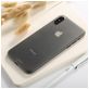 Mobigear Ultra Slim iPhone XS Hülle Hardcase Extra Dünn Backcover - Grau