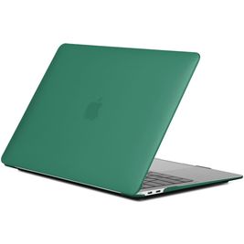 Mobigear Matte MacBook Pro 13 Zoll (2016-2023) Hardcase Hülle MacBook Case - Midnight Green - Model A1706 / A1708 / A1989 / A2159 / A2289 / A2251 / A2338