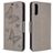 Mobigear Butterfly Sony Xperia L4 Hülle Klapphülle Geldbörse - Grau