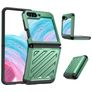 Mobigear Groove Samsung Galaxy Z Flip 5 Hülle Hardcase Backcover - Grün