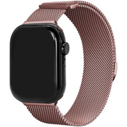 Mobilize RVS Milanaise Apple Watch Armband Magnetverschluss - 42/41/40/38 mm - Pink