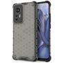 Mobigear Honeycomb Xiaomi 12 Hülle Hardcase Backcover Stoßfest - Schwarz