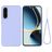 Mobigear Rubber Touch Samsung Galaxy A37 Silikon Hülle Backcover - Lila