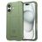 Mobigear Rugged Shield iPhone 16 Plus Hülle Flexibles TPU Backcover Stoßfest - Grün