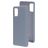 Mobiparts Samsung Galaxy A51 Silikon Hülle Backcover - Royal Grey