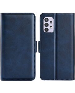 Mobigear Slim Magnet Samsung Galaxy A53 Hülle Klapphülle Geldbörse - Dunkelblau
