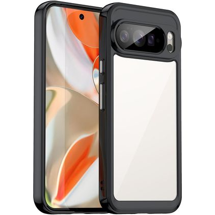 Mobigear Crystal Google Pixel 10 Pro XL Hülle Hardcase Backcover - Schwarz