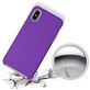 Mobigear Antislip iPhone XS Max Hülle Hardcase Backcover Stoßfest - Lila