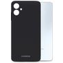 Mobilize Rubber Gelly Samsung Galaxy A06 Hülle Flexibles TPU Backcover - Schwarz