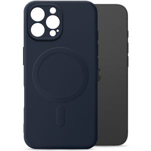 My Style Protective Flex iPhone 16 Pro Max MagSafe Hülle Flexibles TPU Backcover - Marineblau