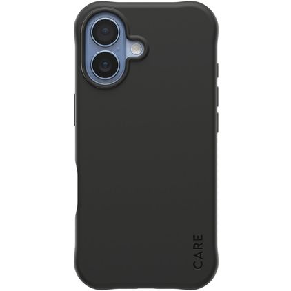 CARE by PanzerGlass Fashionable iPhone 17 Silikon MagSafe Hülle Backcover - Schwarz