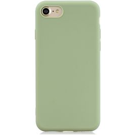 Mobigear Colors iPhone 8 Hülle Flexibles TPU Backcover - Grün