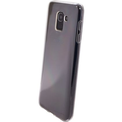 Mobiparts Classic Durchsichtig Samsung Galaxy J6 (2018) Hülle Flexibles TPU Backcover - Transparent