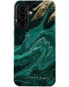 Burga Tough Samsung Galaxy A57 Hülle Hardcase Backcover Stoßfest - Emerald Pool
