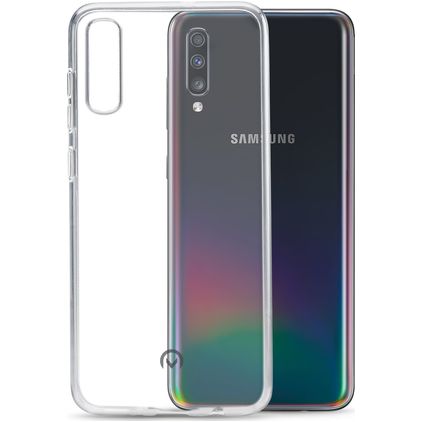 Mobilize Gelly Durchsichtig Samsung Galaxy A70 Hülle Flexibles TPU Backcover - Transparent
