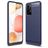 Mobigear Brushed Slim Samsung Galaxy A52 Hülle Flexibles TPU Backcover - Dunkelblau