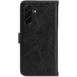 My Style Flex Wallet Samsung Galaxy A37 Hülle Klapphülle Geldbörse - Schwarz