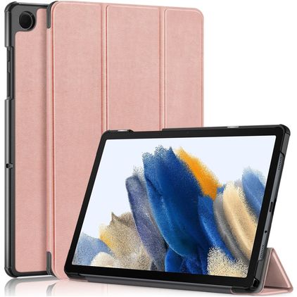 Mobigear Tri-Fold Samsung Galaxy Tab A9 Plus (2023) Hülle Klapphülle - Roségold