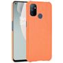 Mobigear Croco OnePlus Nord N100 Hülle Hardcase Backcover - Orange