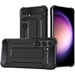Mobigear Outdoor Samsung Galaxy S24 Hülle Hardcase Backcover Stoßfest - Schwarz