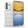 Mobigear Bumpy Samsung Galaxy A37 Hülle Flexibles TPU Backcover - Weiß