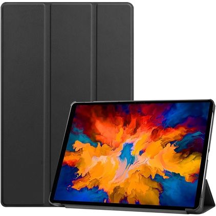 Mobigear Tri-Fold Lenovo Tab P11 Pro Gen 1 Hülle Klapphülle - Schwarz